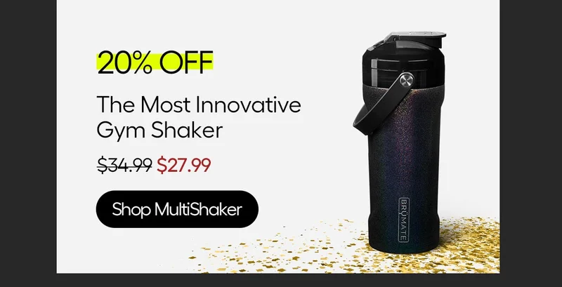 20% OFF, The Most Innovative Gym Shaker $27.99 - Shop MultiShaker