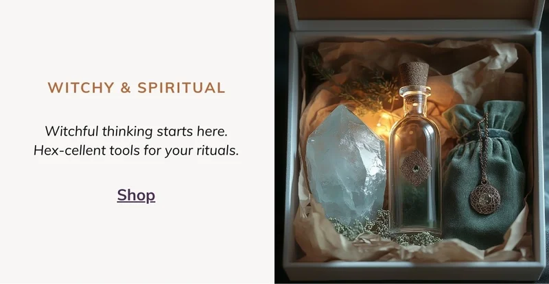 Shop Tarot, Crystals & Ritual Tools