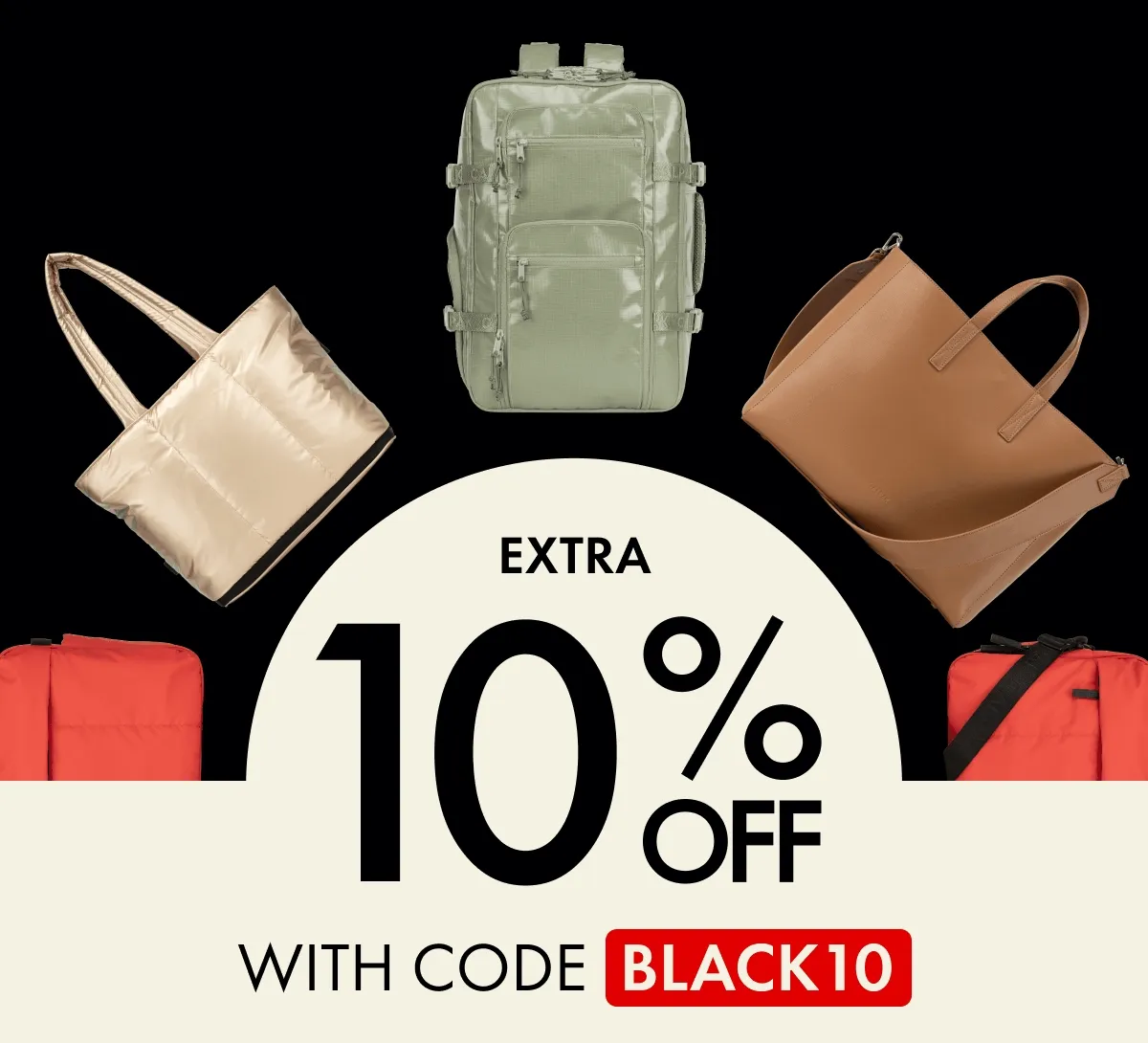 EXTRA 10% OFF WITH CODE BLACK10