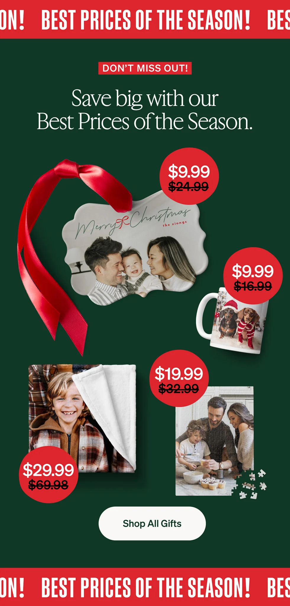 50% Off Best-Selling Holiday Cards + Free Shipping on $89+
