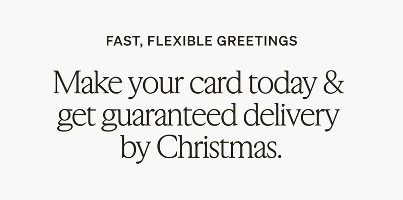 50% Off Best-Selling Holiday Cards + Free Shipping on $89+