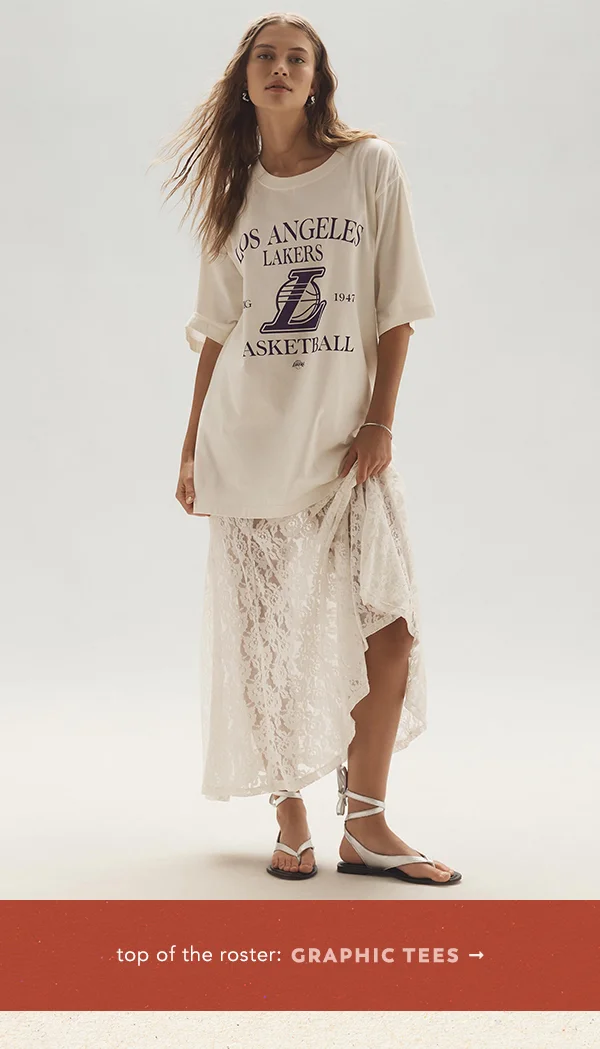 top of the roster: Graphic Tees