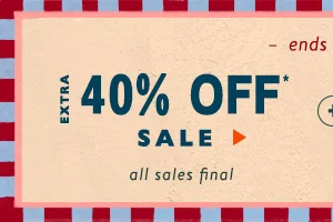 Extra 40% Off Sale