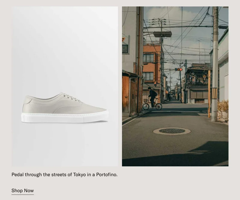 Pedal through the streets of Tokyo in a Portofino.