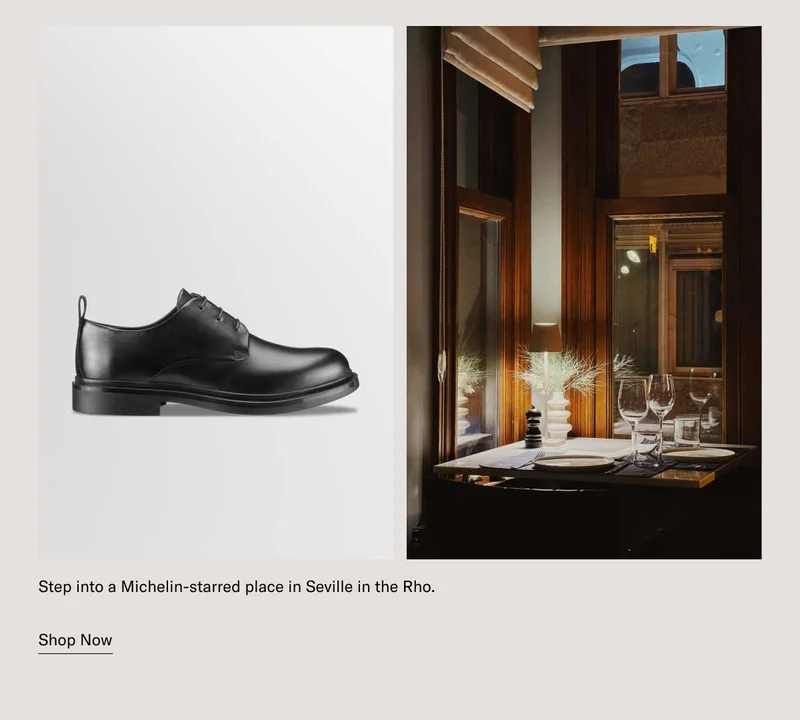 Step into a Michelin-starred place in Seville in the Rho. Shop Now