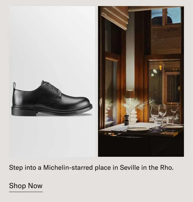 Step into a Michelin-starred place in Seville in the Rho. Shop Now