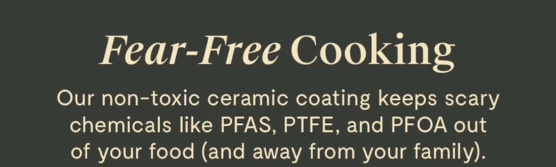 Fear-free cooking