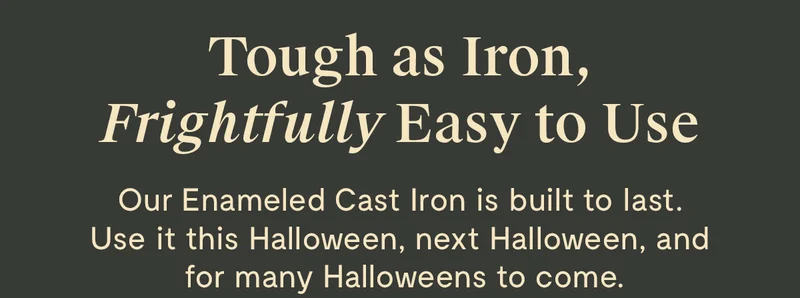 Tough as iron