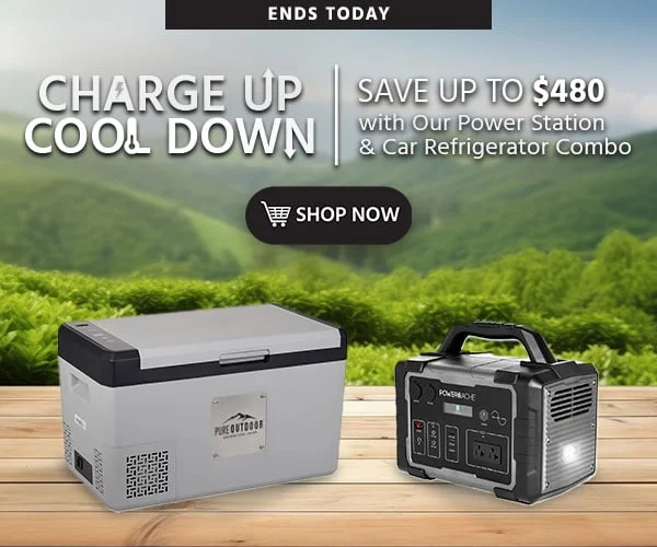 Charge Up, Cool Down: Save up to $480 with Our Power Station & Car Refrigerator Combo Shop Now