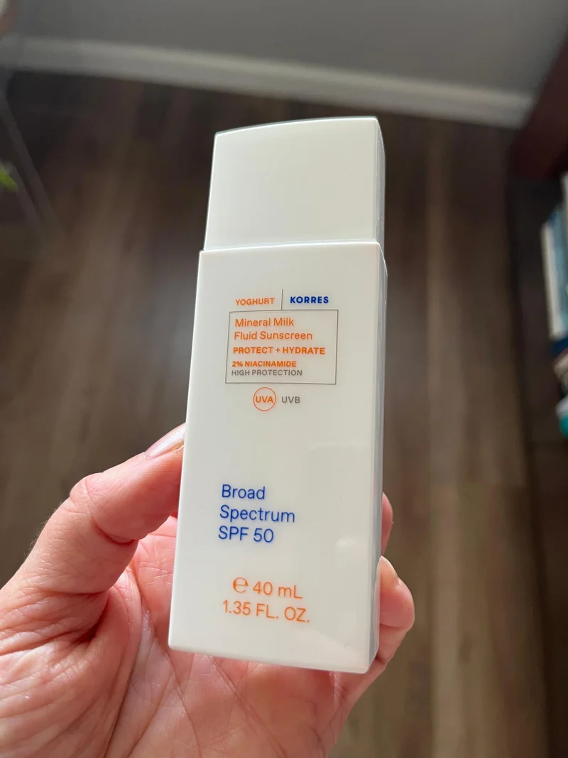 KORRES Mineral Milk Fluid Sunscreen SPF 50