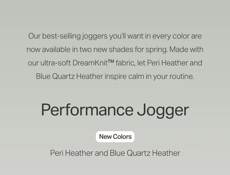 Our best-selling joggers you'll want in every color are now available.