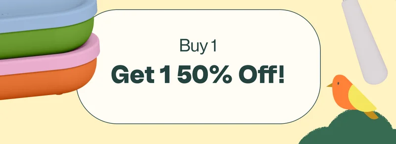 Buy 1 Get 1 50% off !