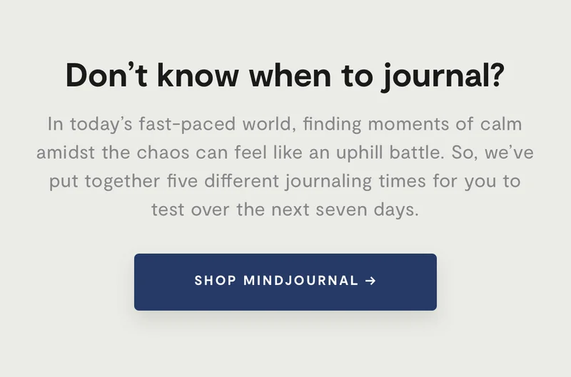 Shop MindJournal