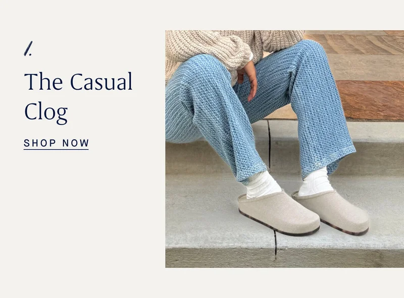 1. The Casual Clog SHOP NOW