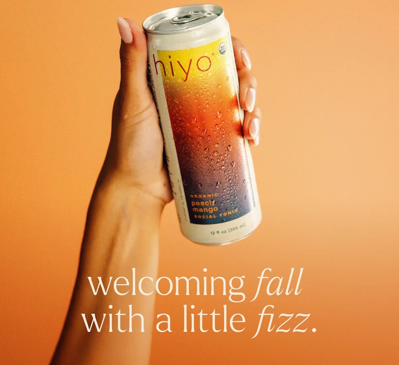 welcoming fall with a little fizz.