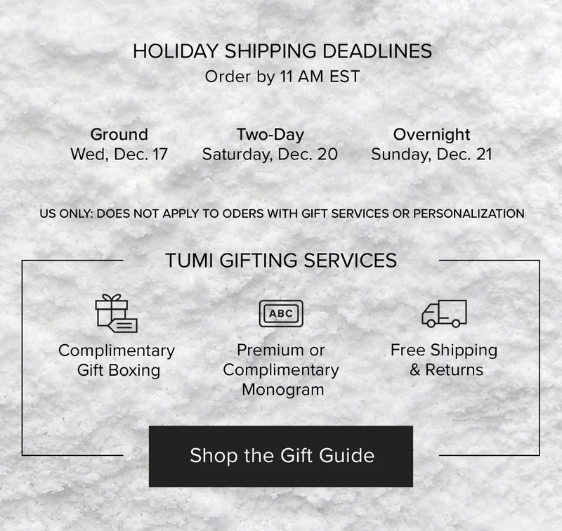 Shipping Deadlines - Shop the Gift Guides