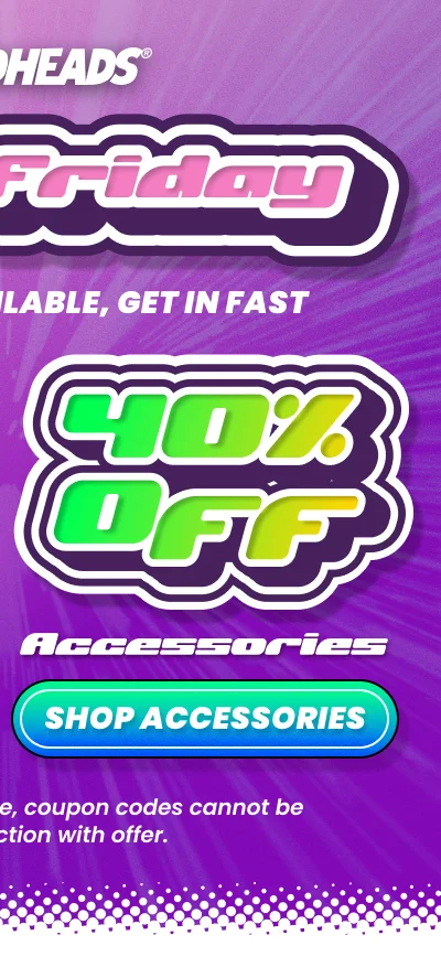 40% off accessories