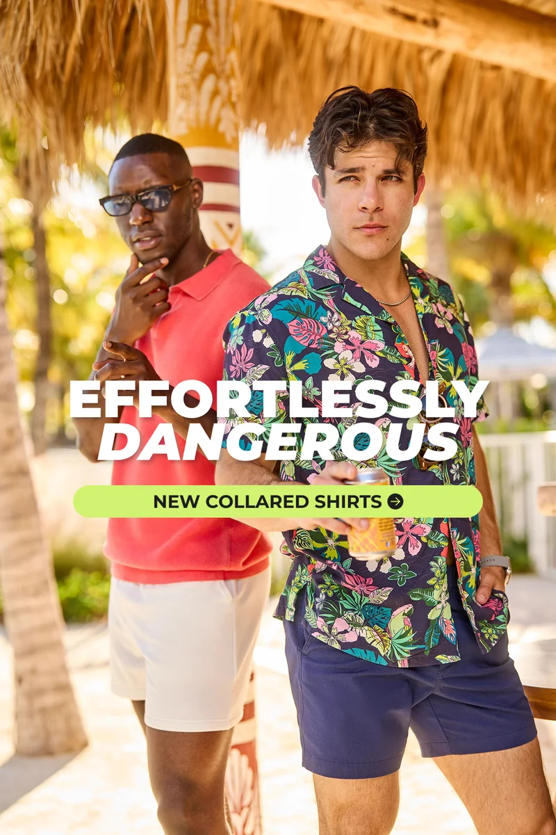 EFFORTLESSLY DANGEROUS: New Collared Shirts