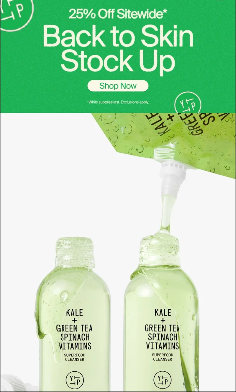 Back to Skin Stock Up