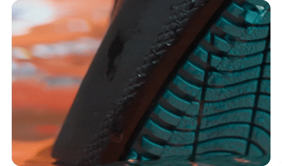 GIF of the new Soho dipping in water.