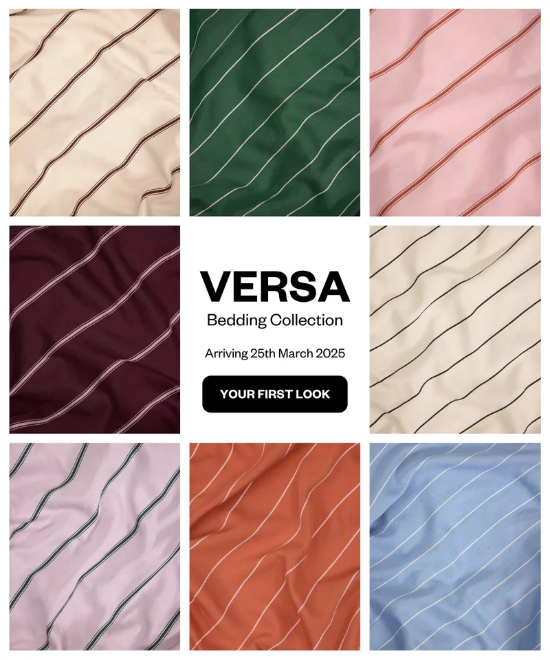 Versa Bedding Collection. Your first look