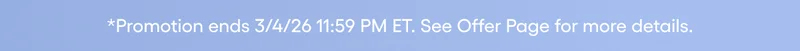 FRIENDS & FAMILY SALE: UP TO 25% OFF