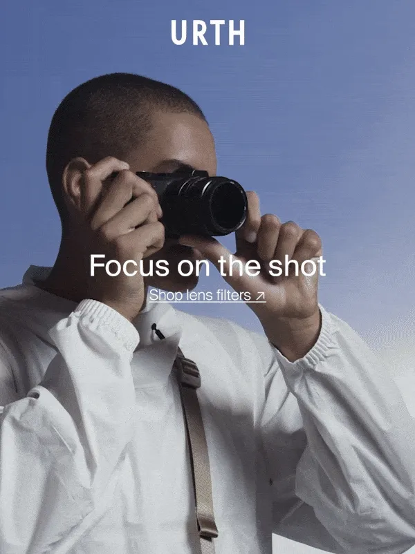 Focus on the shot