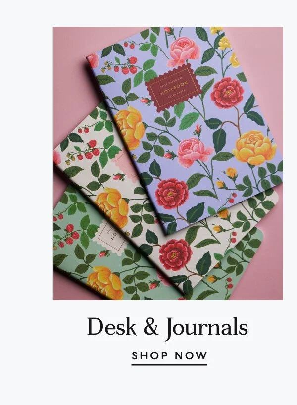 Desk & Journals: Shop Now
