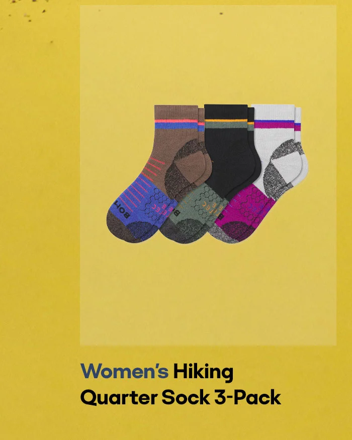Women's Hiking Quarter Sock 3-Pack