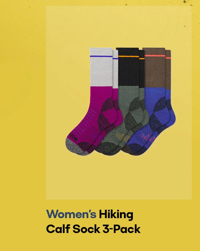 Women's Hiking Calf Sock 3-Pack