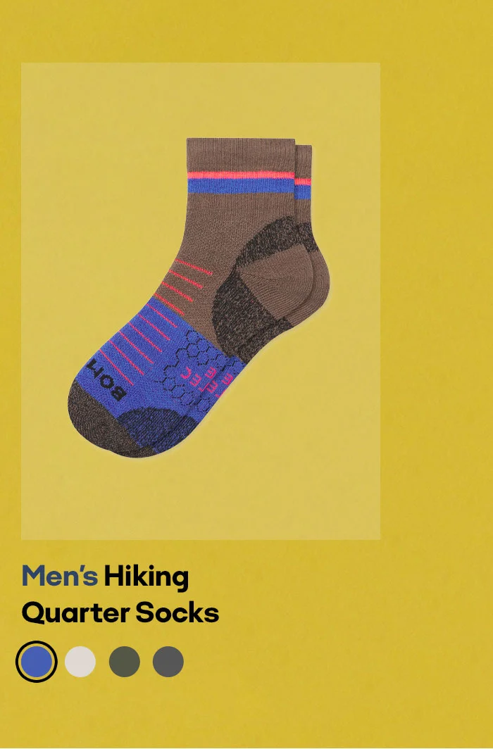 Men's Hiking Quarter Socks