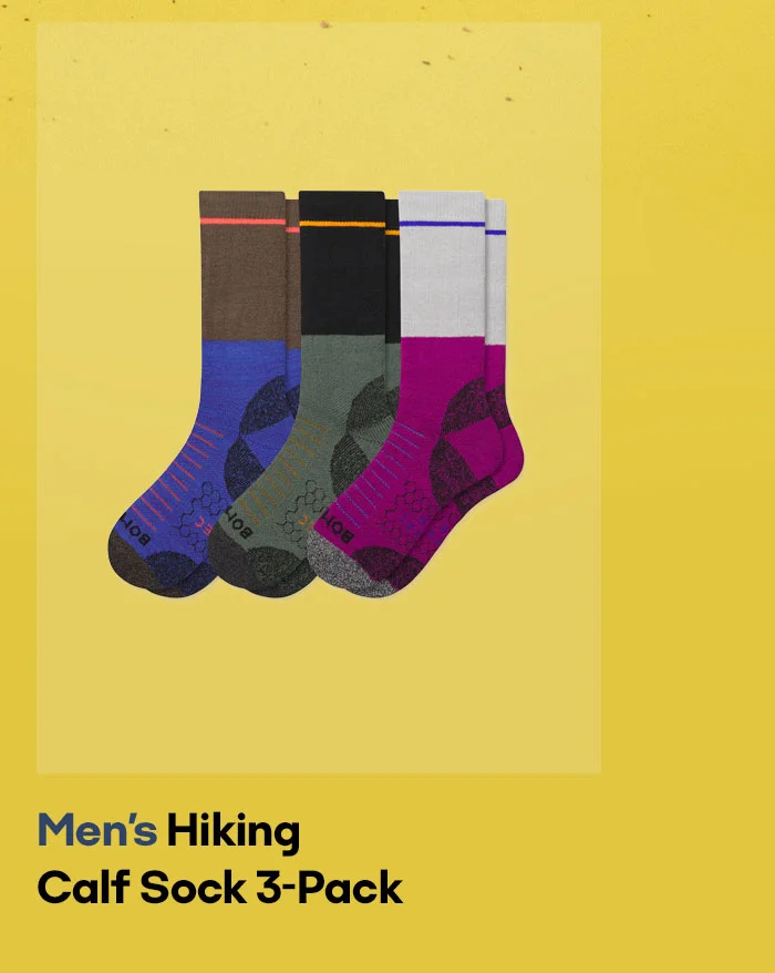 Men's Hiking Calf Sock 3-Pack