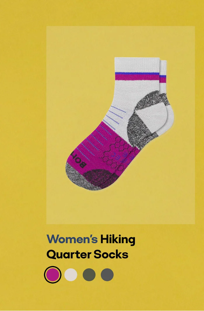 Women's Hiking Quarter Socks