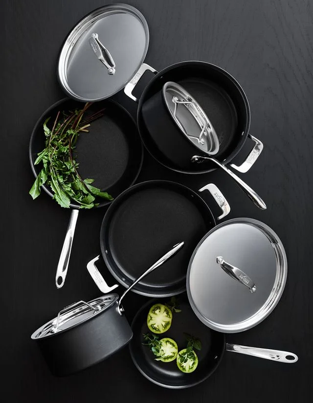 lowest price ever: 30% off All-Clad HA1 curated 10-piece cookware