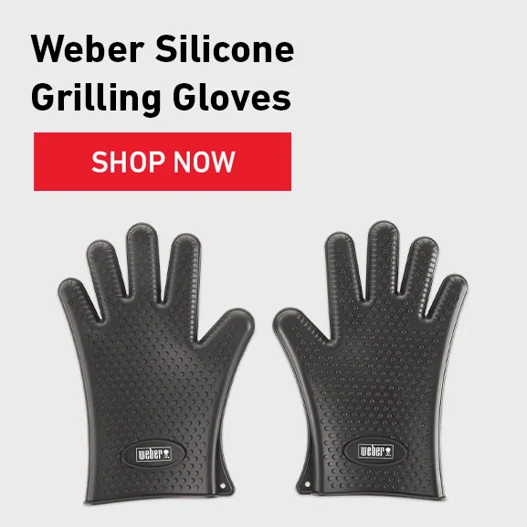 image of the Weber Silicone Grilling Gloves