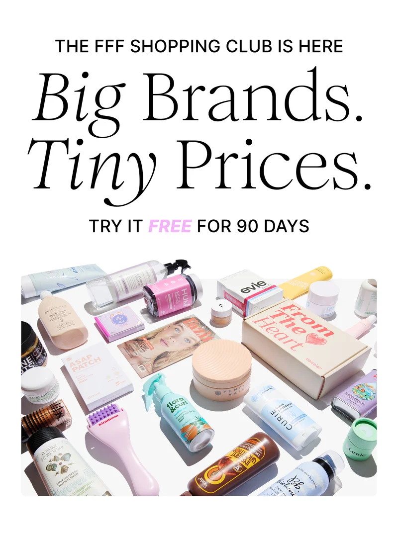 THE FFF SHOPPING CLUB IS HERE | Big Brands. Tiny Prices. | TRY IT FREE FOR 90 DAYS