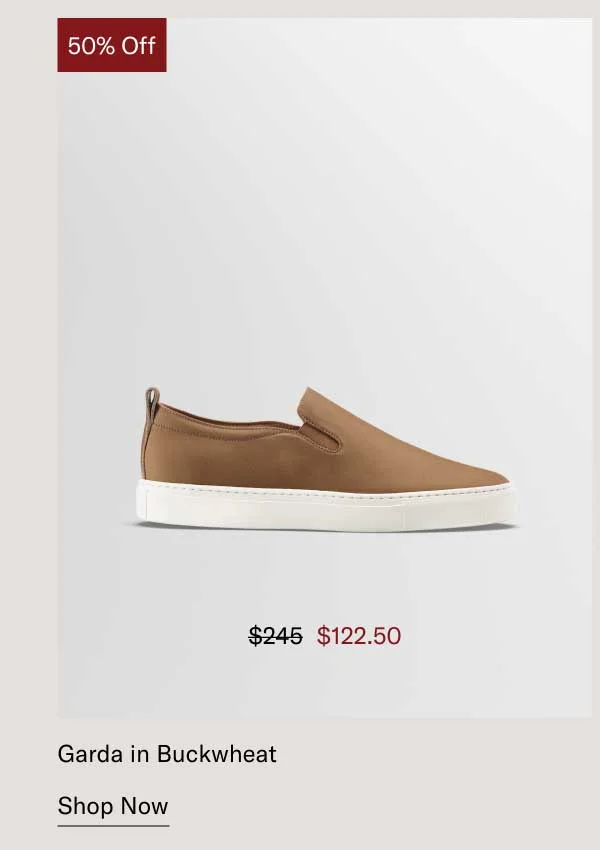 50% off. Garda in Buckwheat - Shop Now