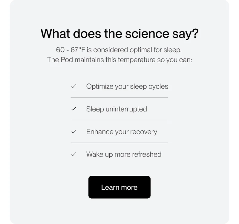 What does the science say? Learn More