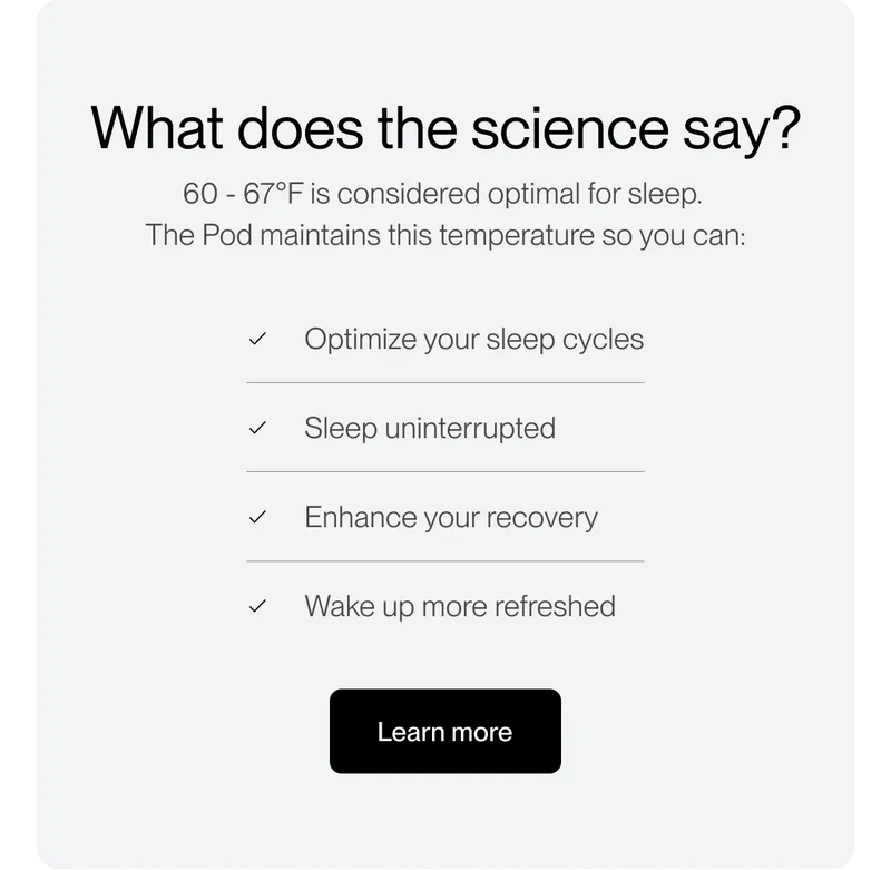 What does the science say? Learn More