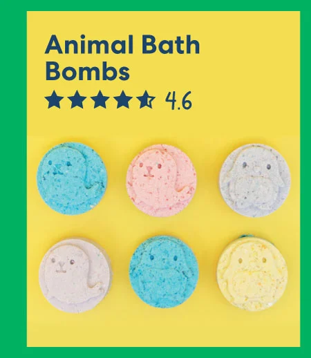 Animal Bath Bombs