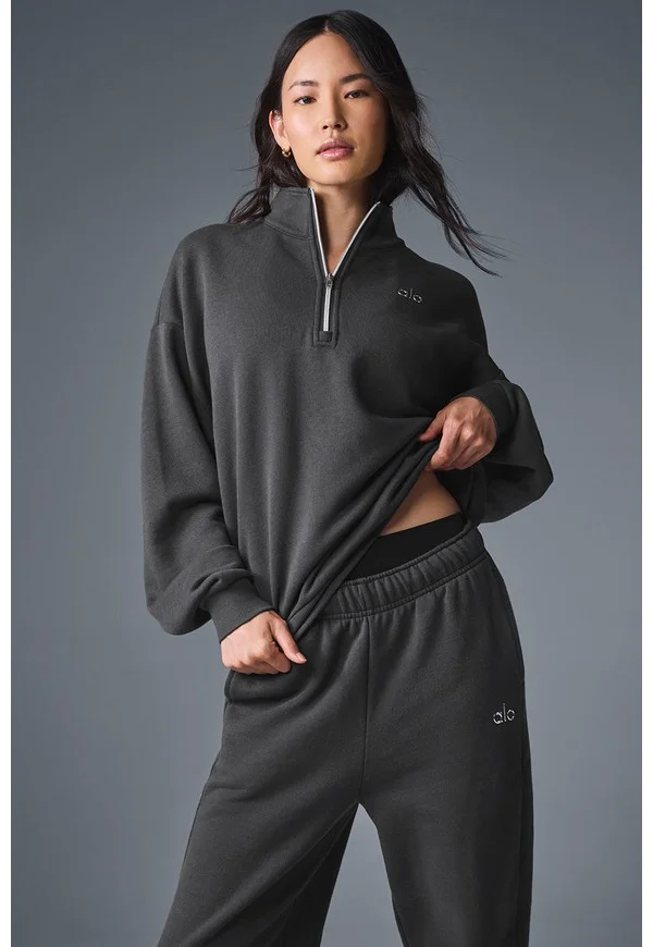 Accolade 1/4 Zip Pullover - Anthracite - Anthracite / M