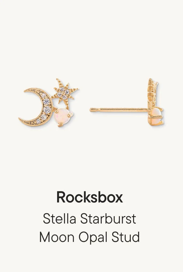 Stella Starburst Moon Opal Stud Stella Starburst Moon Opal Stud