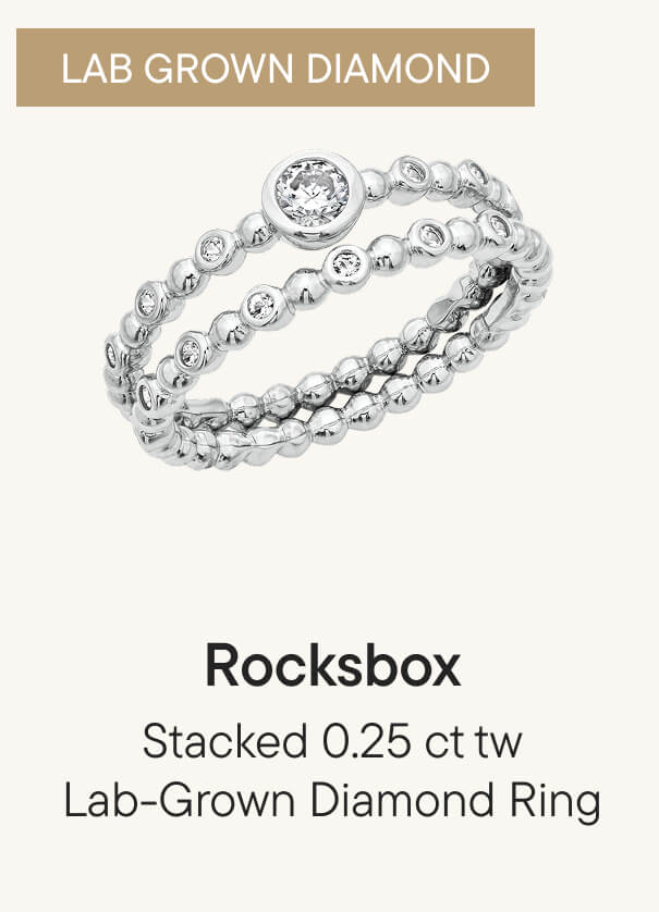 Stacked 0.25 ct tw Lab-Grown Diamond Ring Stacked 0.25 ct tw Lab-Grown Diamond Ring