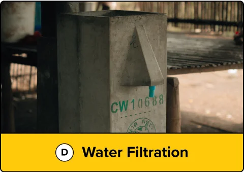 D. Water Filtration