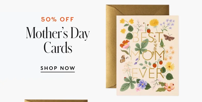 Shop Mother's Day Cards