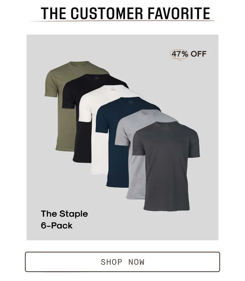 Staple 6 Pack