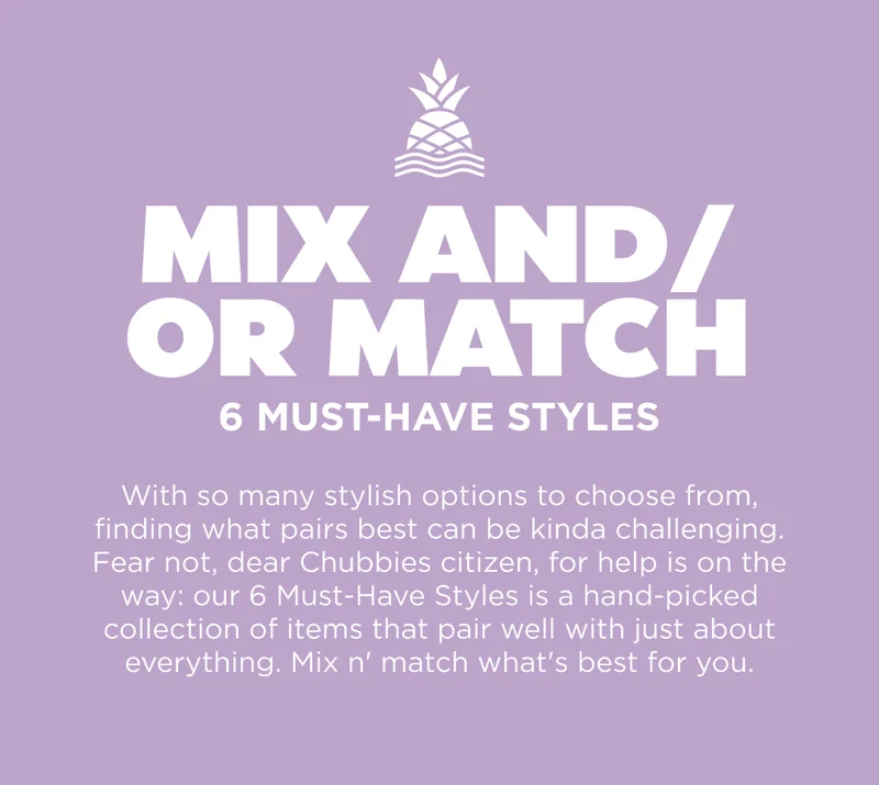 MIX AND / OR MATCH - These Are Our 6 Must Have Styles