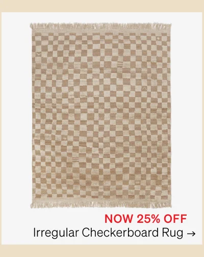 Shop Irregular Checkerboard Rug