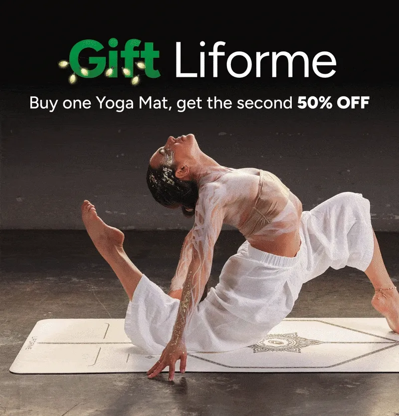 Gift Yoga, Gift Liforme -  Buy one Liforme Yoga Mat, get a second 50% off!