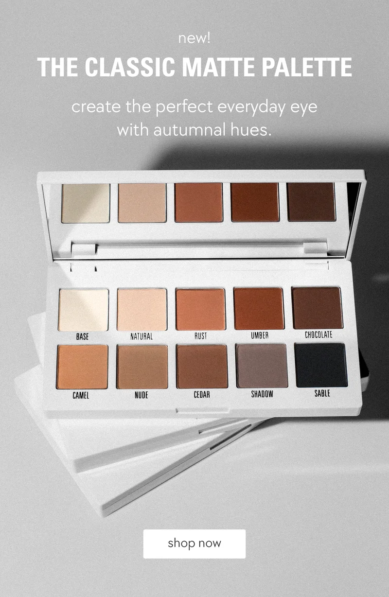 new! classic matte palette